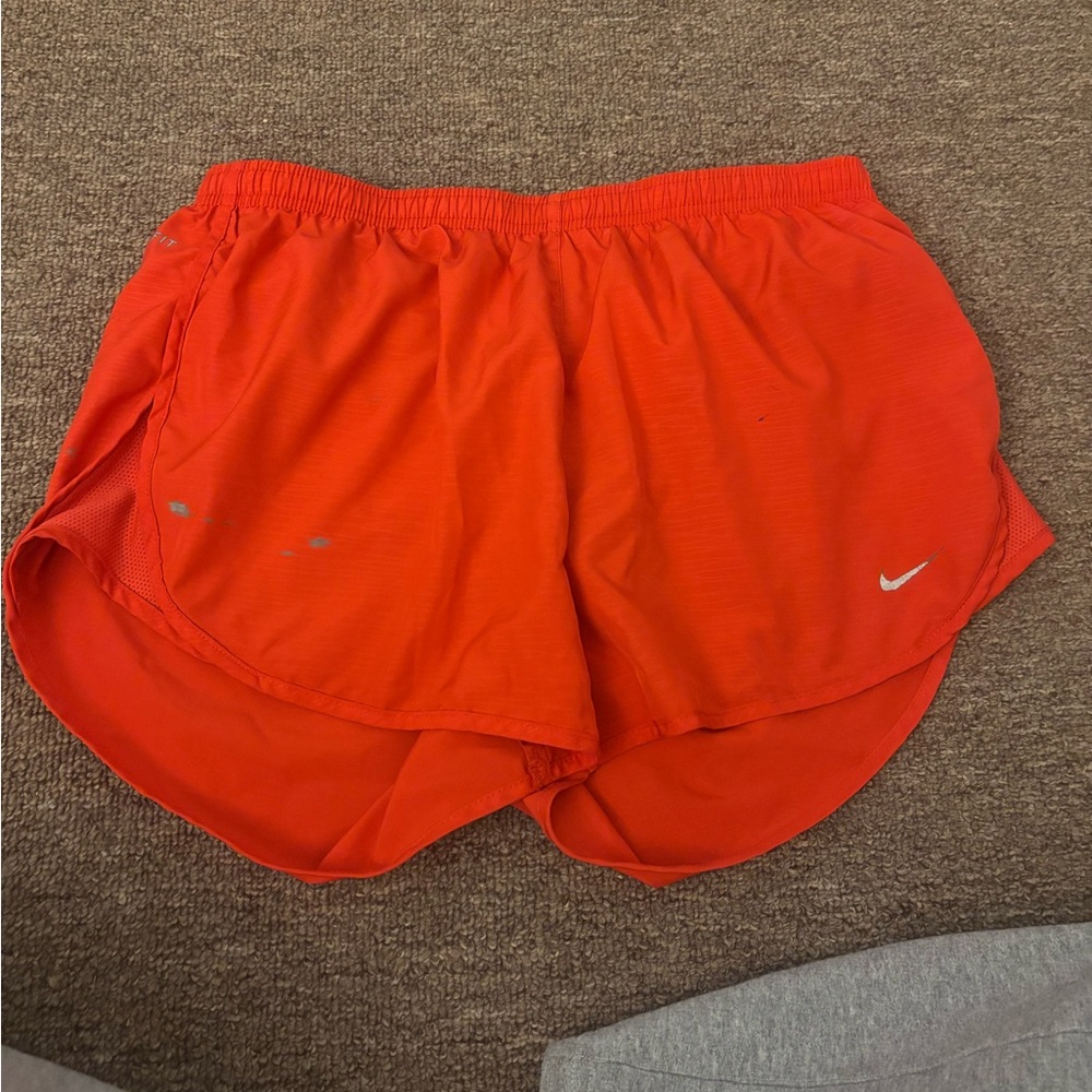 Nike Women's Vivid Red Athletic Shorts
